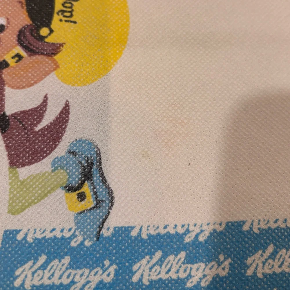 Vintage 2012 Kellogg's Earth Day Reusable Grocery Tote Bags Set of 4